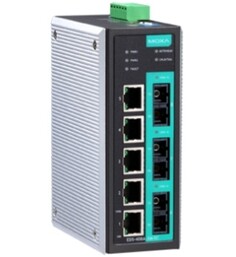 Коммутатор управляемый MOXA EDS-408A-3M-SC-T 5x10/100 BaseTx ports, 3 multi mode 100 BaseFx, SC