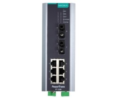 Коммутатор управляемый MOXA PT-508-MM-ST-24 6x10/100BaseT(X), 2 x 100BaseFX MM, ST, 1 x 24 VDC