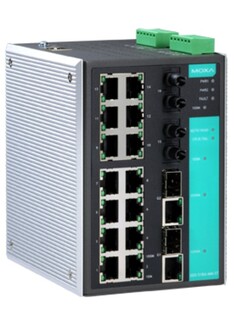 Коммутатор управляемый MOXA EDS-518A-MM-ST 16x10/100 BaseTx, 2 100 BaseFx multi mode, ST
