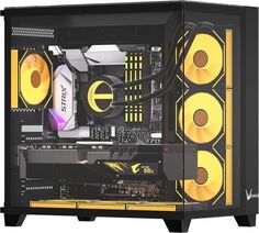 Корпус mATX FORMULA CRYSTAL Z9M B черный, без БП, панель из закаленного стекла, USB 3.0, USB 3.1, audio