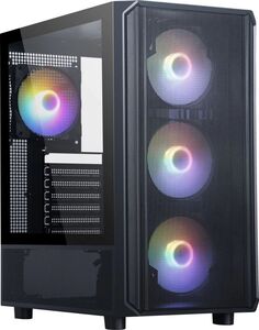 Корпус ATX ACCORD ACC-3602 черный, без БП, 2*USB 3.0, USB 3.1, audio