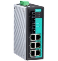 Коммутатор управляемый MOXA EDS-408A-MM-SC 6x10/100 BaseTx ports, 2 multi mode 100 BaseFx,SC