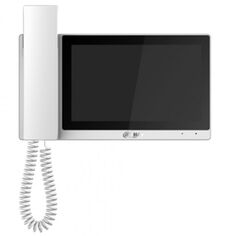 Видеодомофон Dahua DH-VTH5421EW-H 7", 1024x600, тревожные вх/ вых 6/1, LAN, поддержка micro-SD до 26