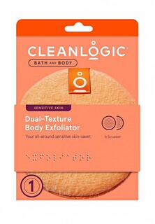 Мочалка для тела Cleanlogic двусторонняя