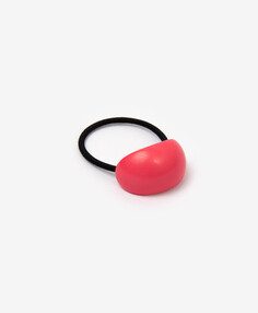 Резинка для волос с декором розовая для девочки Gulliver (One size)