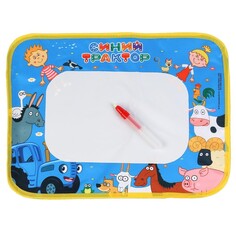 Коврик-паззл Синий ТРАКТОР, Умка 1706K410-R4 Umka