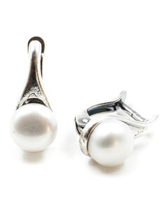 Серьги Бусики Колечки