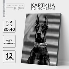 Картина по номерам на холсте с подрамником Школа талантов