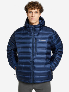 Пуховик мужской Columbia Pebble Peak Down Hooded Jacket, Синий
