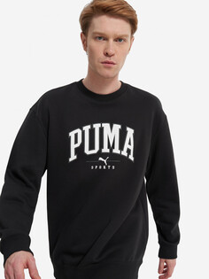 Джемпер флисовый мужской PUMA Squad, Черный