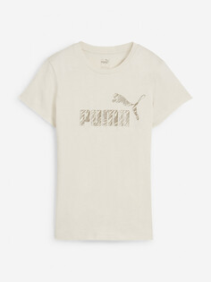 Футболка женская PUMA Ess+, Бежевый
