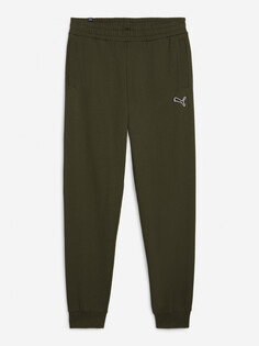 Брюки флисовые мужские PUMA, Зеленый