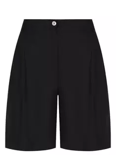 Шорты из вискозы и льна Kiton