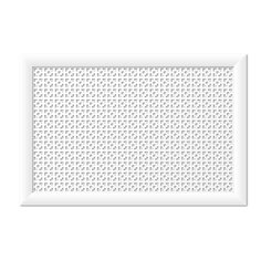 Экран для радиатора, МДФ, 900х600 мм, белый, Дамаско, Стильный Дом, v545677