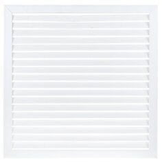 Экран для радиатора, ПВХ, 600х600 мм, белый, Viento Виенто