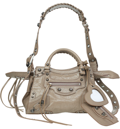 Кожаная сумка Neo Cagole Balenciaga