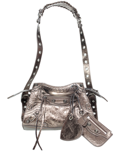 Кожаная сумка Neo Cagole Balenciaga