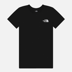 Женская футболка The North Face Redbox, цвет чёрный