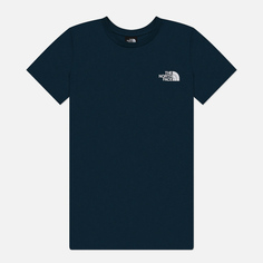 Женская футболка The North Face Redbox, цвет синий