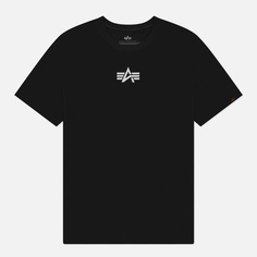 Мужская футболка Alpha Industries Born Of Purpose, цвет чёрный