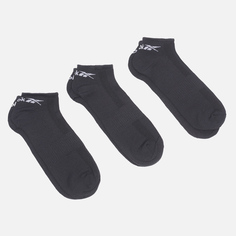 Комплект носков Reebok Liner Core 3-Pack, цвет чёрный