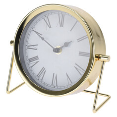 Часы настольные часы настольные KOOPMAN 180х70х160мм золото металл