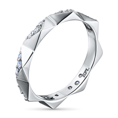 Кольцо из белого золота э4012кц07240360_white ЭПЛ Даймонд