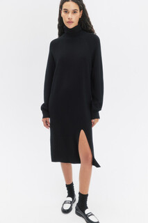 платье женское Платье-свитер миди жаккардовое с разрезом Befree