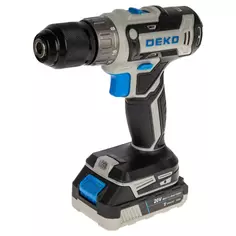 Дрель-шуруповерт аккумуляторная Deko ZKCD20V PRO 084-1005, 20 В Li-ion 2x2 Ач ДЕКО