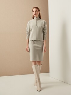 Юбка прямая на молнии (46) Elis