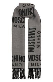 Шерстяной шарф Moschino