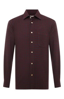 Хлопковая рубашка Kiton