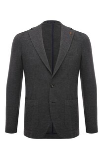 Пиджак из шерсти и хлопка Sartoria Latorre
