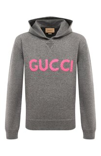 Шерстяное худи Gucci