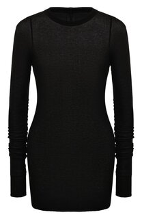 Лонгслив из вискозы и шелка Rick Owens