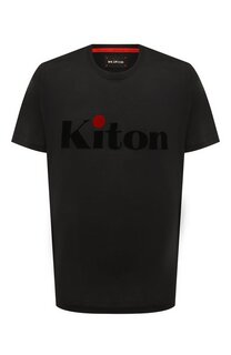 Хлопковая футболка Kiton