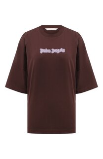 Хлопковая футболка Palm Angels