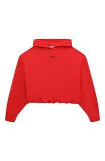 Хлопковое худи MSGM kids