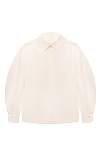 Хлопковая рубашка Elisabetta Franchi La Mia Bambina