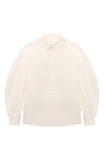 Хлопковая рубашка Elisabetta Franchi La Mia Bambina