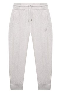 Хлопковые джоггеры Brunello Cucinelli