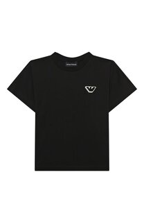 Хлопковая футболка Emporio Armani