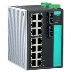 Коммутатор управляемый MOXA EDS-516A-MM-SC-T 14x10/100 BaseTx, 2 100 BaseFx multi mode, SC
