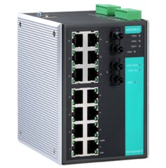Коммутатор управляемый MOXA EDS-516A-MM-ST-T 14x10/100 BaseTx, 2 100 BaseFx multi mode, ST