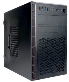 Корпус mATX InWin EMR065 6196819 черный, 12Вт, 2*USB 3.0, 2*USB 2.0, HD Audio