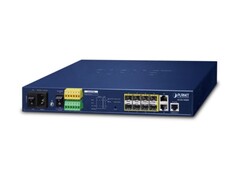 Коммутатор управляемый Planet MGSD-10080F L2/L4 8x100/1000Base-X SFP + 2x10/100/1000Base-T Metro Ethernet 13" (AC+2 DC, DIDO)