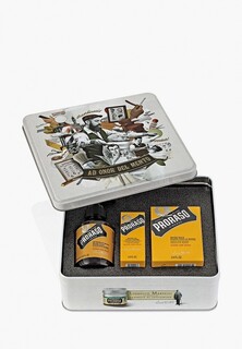 Набор для ухода за волосами Proraso WOOD AND SPICE, Шампунь для бороды, 200 мл, Масло для бороды, 30 мл, Бальзам для бороды, 100 мл.