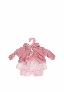 Одежда для куклы Munecas Dolls Antonio Juan 25 - 29 см, платье, вязаный жакет, трусики