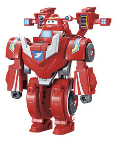 Супер Крылья Машина-трансформер с мини фигуркой Джетта Super Wings