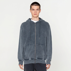 Мужская худи Толстовка Streetbeat Washed Hoodie Full Zip French Terry